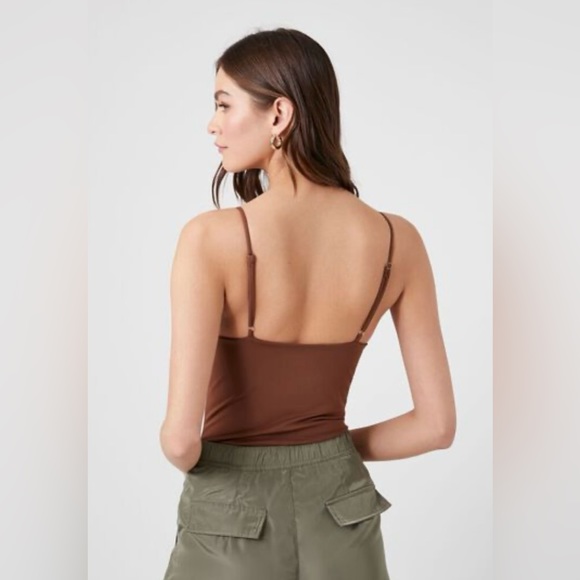 Forever 21 Contour Cami Bodysuit 🤎 - NWT - Picture 3 of 5